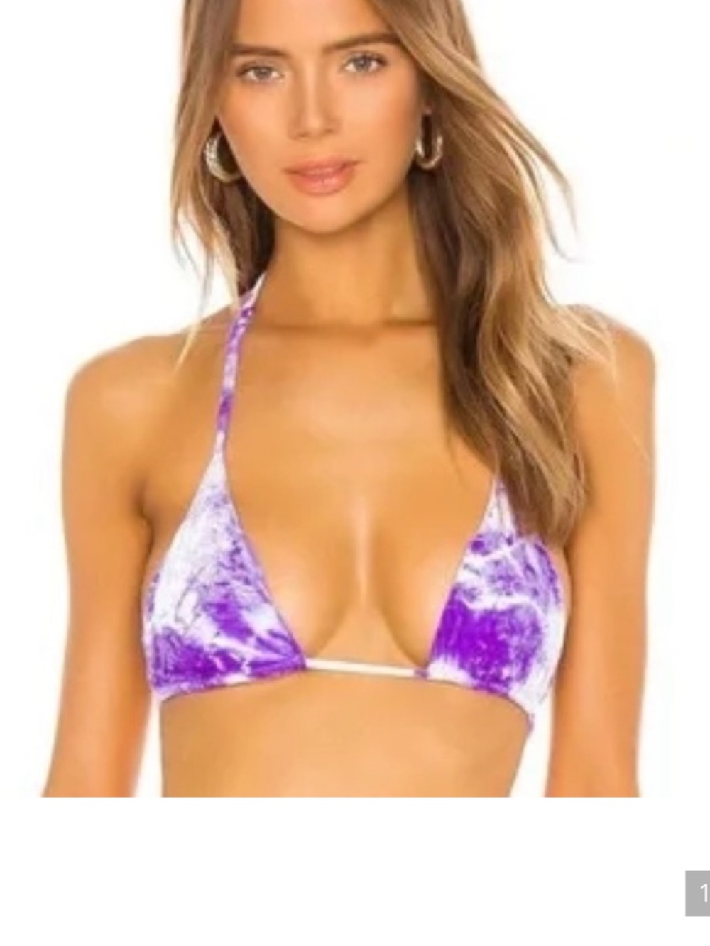 Frankie’s Bikini Purple Tie - Dye